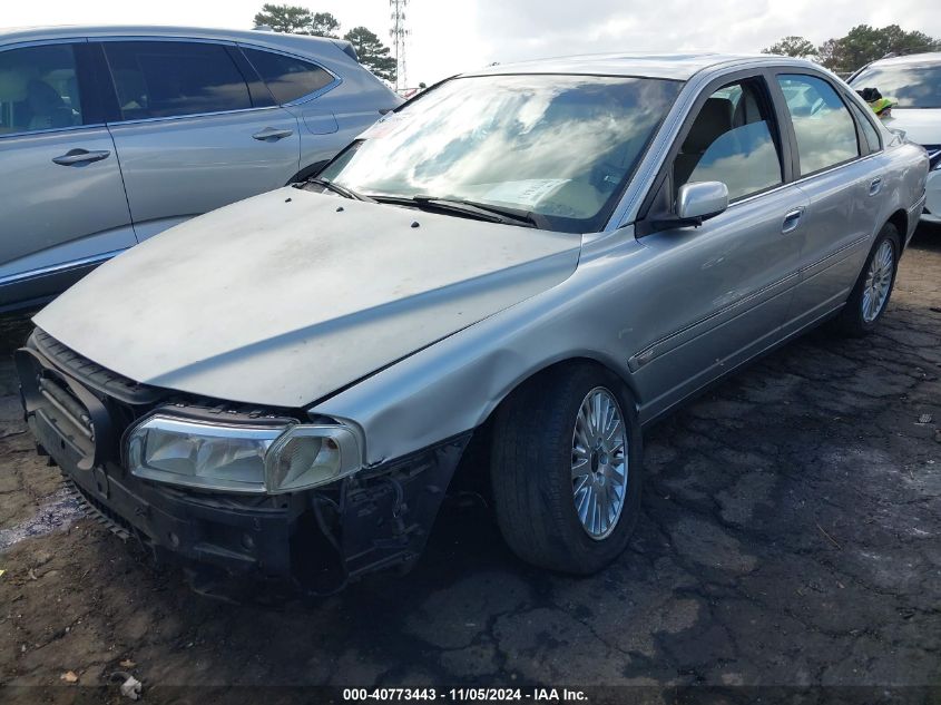 2004 Volvo S80 2.9/2.9 A (Discontinued) VIN: YV1TS92D041357300 Lot: 40773443