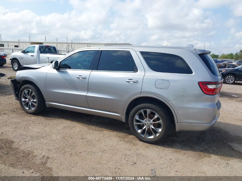 2020 Dodge Durango Gt Plus Awd VIN: 1C4RDJDG9LC146277 Lot: 40773456