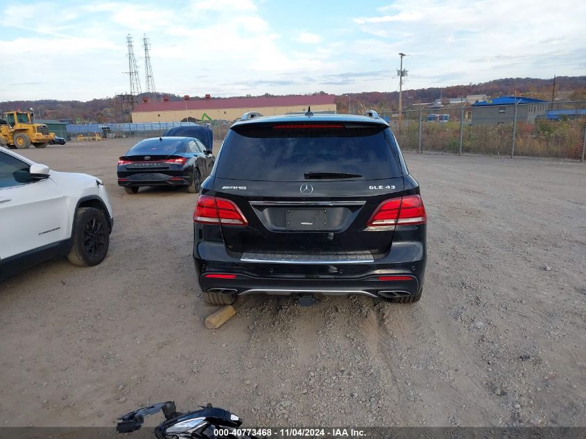 2018 Mercedes-Benz Amg Gle 43 4Matic VIN: 4JGDA6EB4JB115925 Lot: 40773468