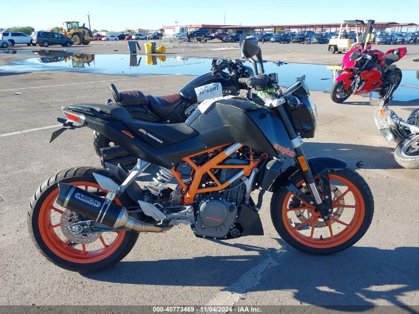 2015 Ktm Rc 390 VIN: MD2JGJ408FC255836 Lot: 40773469