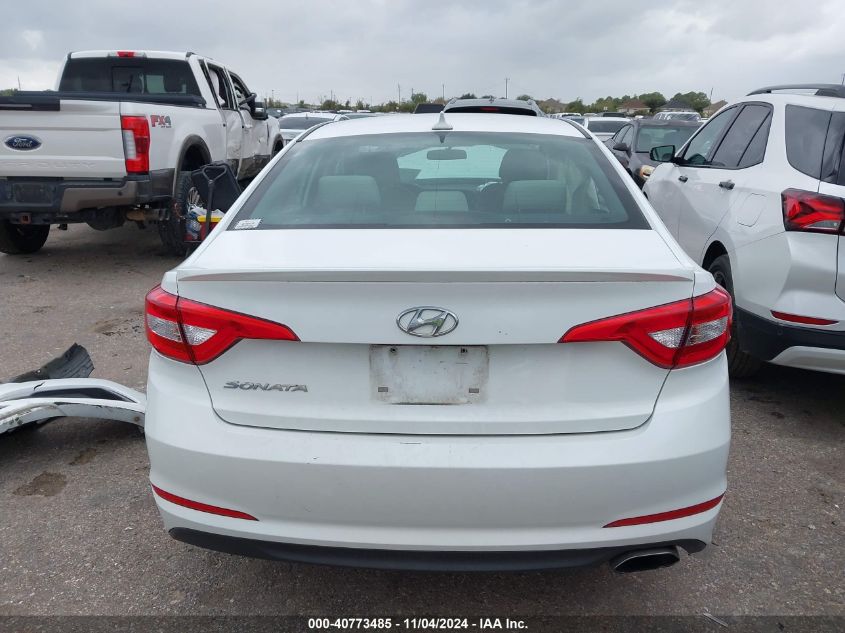 2016 Hyundai Sonata VIN: 5NPE24AFXGH399913 Lot: 40773485