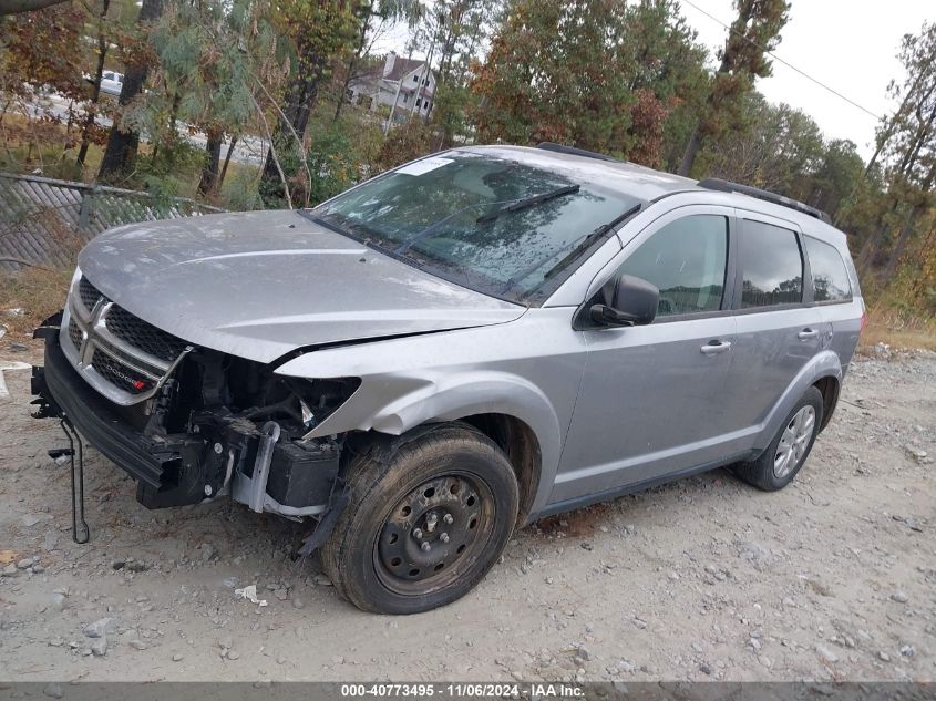 2018 Dodge Journey Se VIN: 3C4PDCAB4JT497367 Lot: 40773495