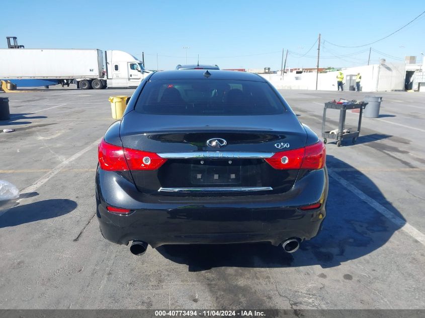 2017 Infiniti Q50 3.0T Premium VIN: JN1EV7AP4HM731808 Lot: 40773494