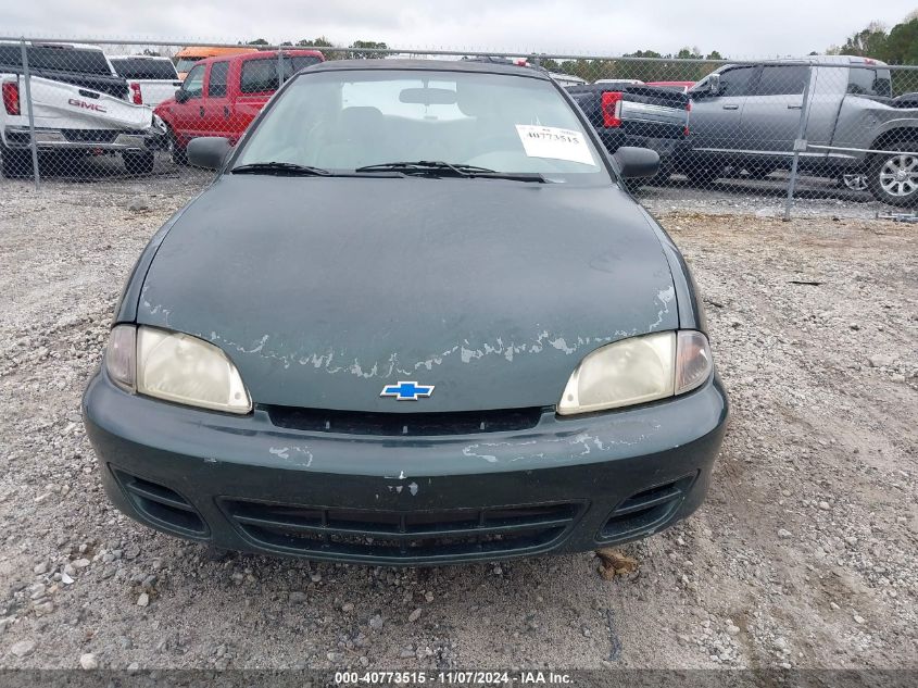 2002 Chevrolet Cavalier VIN: 1G1JC124627198586 Lot: 40773515