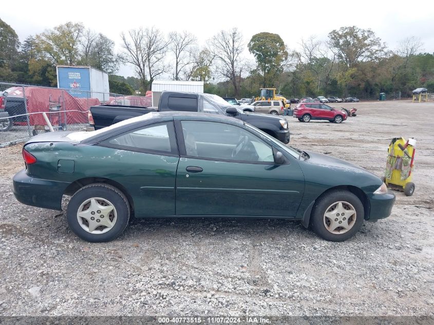 2002 Chevrolet Cavalier VIN: 1G1JC124627198586 Lot: 40773515