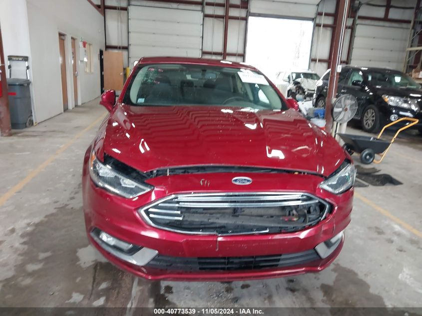 2017 Ford Fusion Se VIN: 3FA6P0HD4HR186074 Lot: 40773539