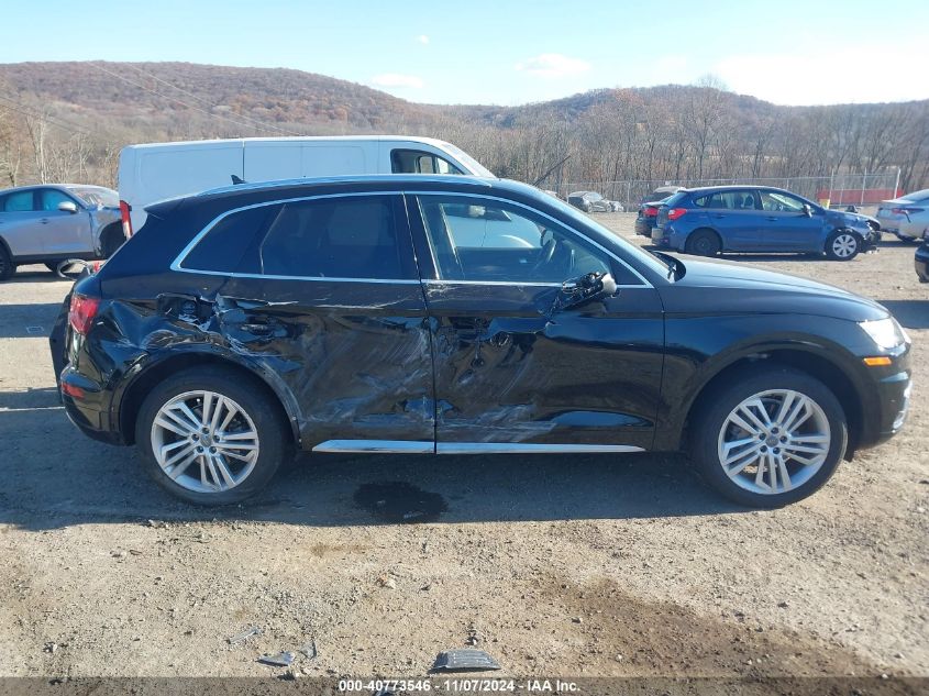 2018 Audi Q5 2.0T Premium/2.0T Tech Premium VIN: WA1CNAFY1J2055395 Lot: 40773546