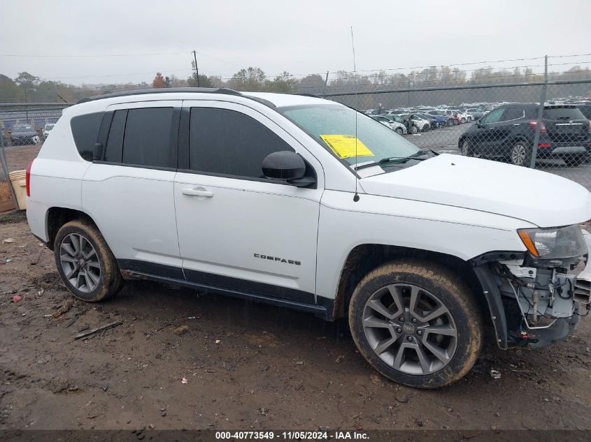 2016 Jeep Compass Sport Se VIN: 1C4NJDBB6GD734038 Lot: 40773549