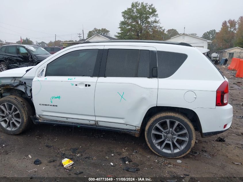 2016 Jeep Compass Sport Se VIN: 1C4NJDBB6GD734038 Lot: 40773549