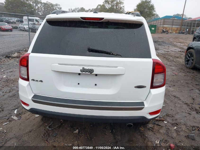 2016 Jeep Compass Sport Se VIN: 1C4NJDBB6GD734038 Lot: 40773549