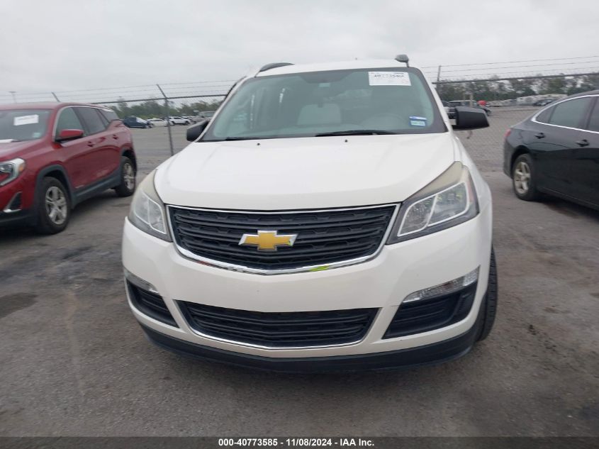 2015 Chevrolet Traverse Ls VIN: 1GNKRFED1FJ255991 Lot: 40773585