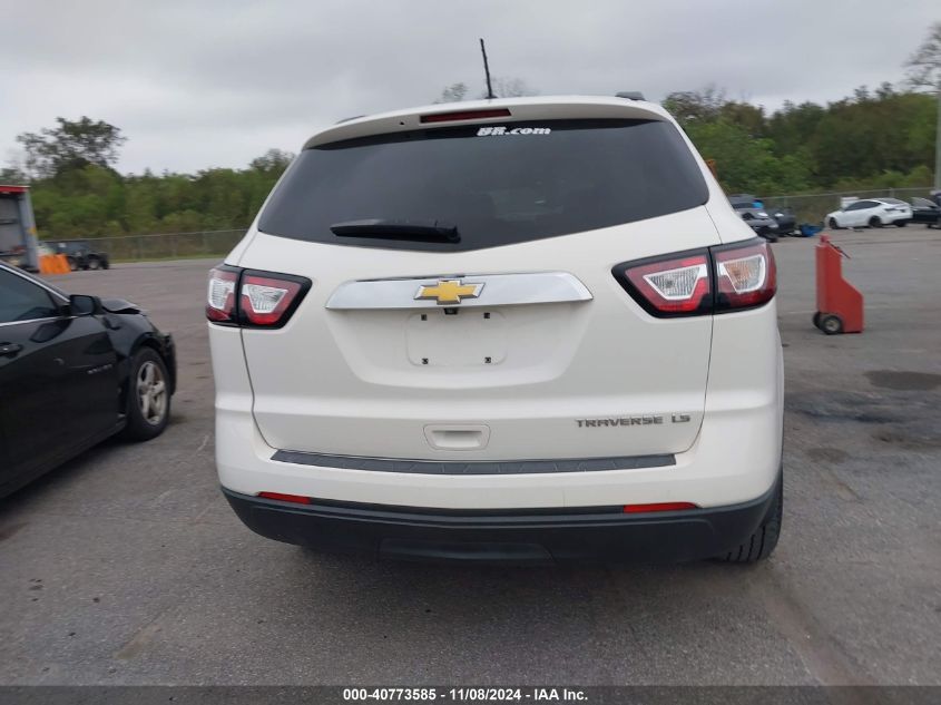 2015 Chevrolet Traverse Ls VIN: 1GNKRFED1FJ255991 Lot: 40773585