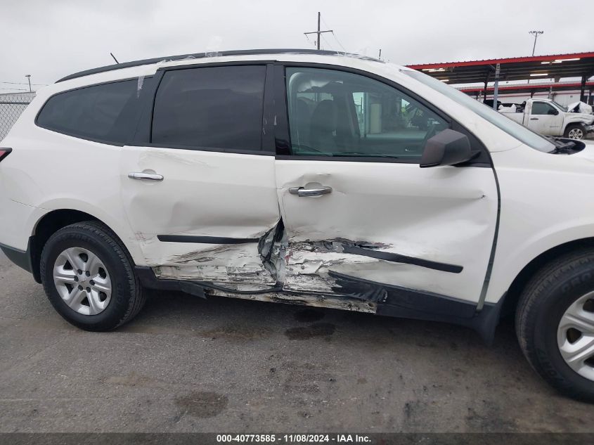 2015 Chevrolet Traverse Ls VIN: 1GNKRFED1FJ255991 Lot: 40773585