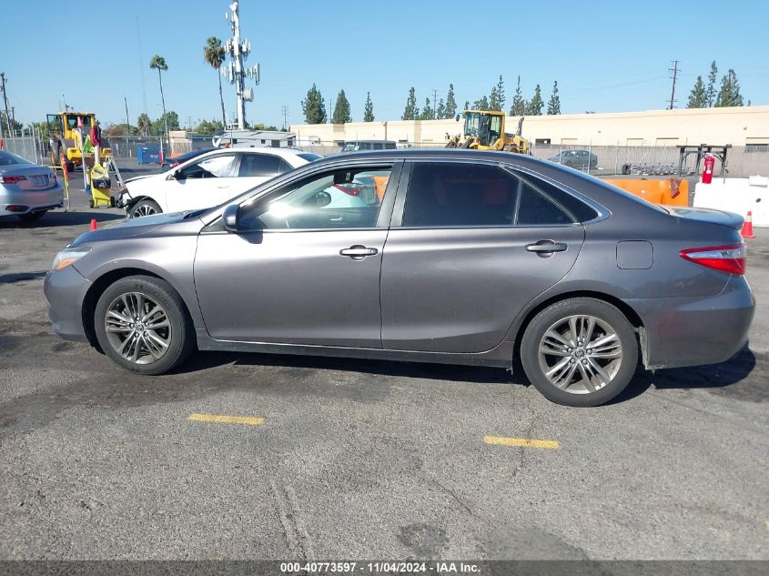 2015 Toyota Camry Se VIN: 4T1BF1FK3FU065105 Lot: 40938737