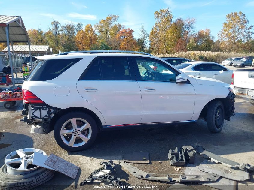 2018 Mercedes-Benz Gle 350 4Matic VIN: 4JGDA5HB2JB054516 Lot: 40773600