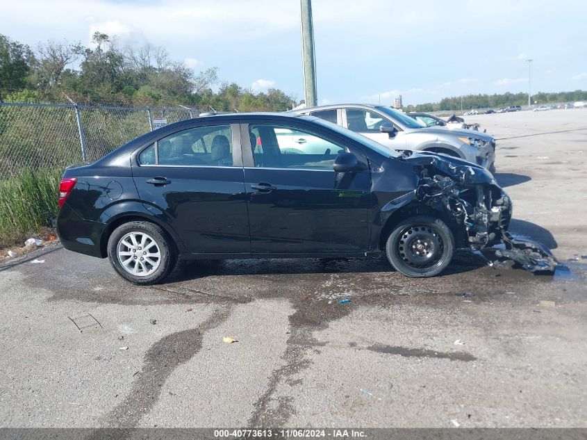 2019 Chevrolet Sonic Lt Auto VIN: 1G1JD5SB2K4119905 Lot: 40773613