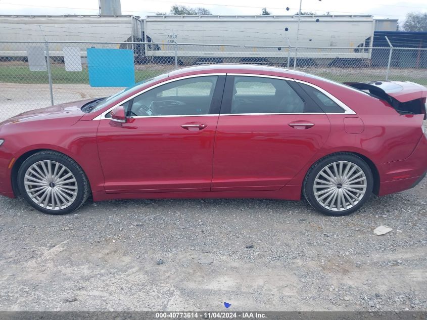 2017 Lincoln Mkz Reserve VIN: 3LN6L5E94HR606303 Lot: 40773614