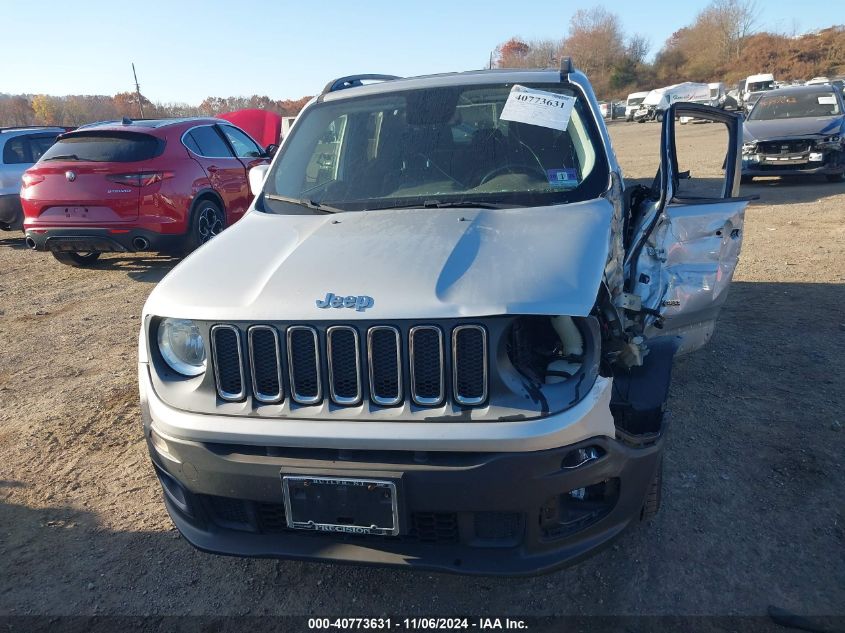 2016 Jeep Renegade Latitude VIN: ZACCJBBT6GPC60436 Lot: 40773631