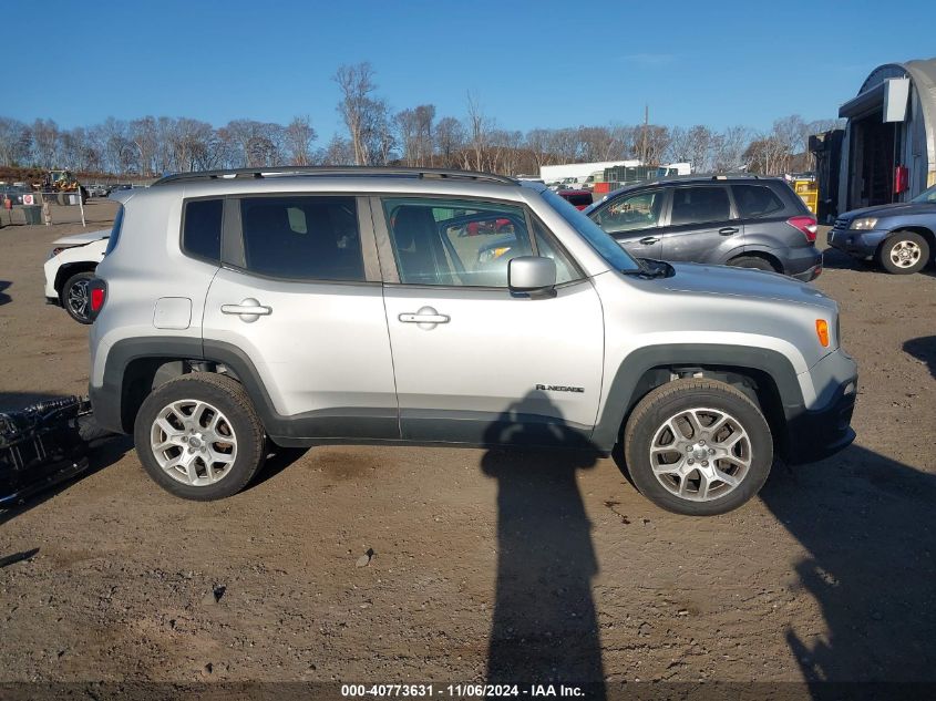 2016 Jeep Renegade Latitude VIN: ZACCJBBT6GPC60436 Lot: 40773631