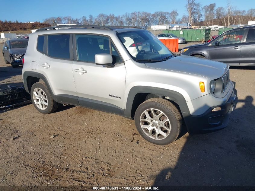 VIN ZACCJBBT6GPC60436 2016 Jeep Renegade, Latitude no.1