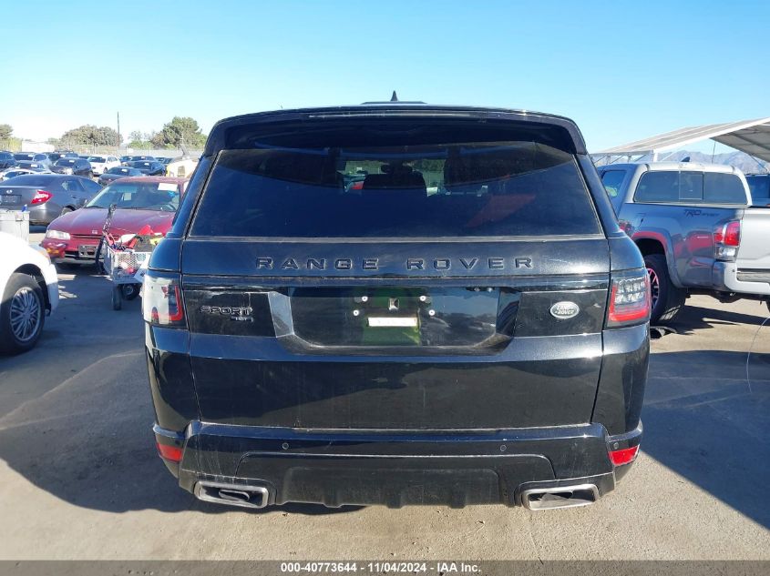 2021 Land Rover Range Rover Sport Hst Mhev VIN: SALWS2RU6MA79447 Lot: 40773644