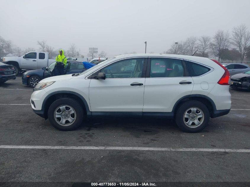 2016 Honda Cr-V Lx VIN: 5J6RM4H38GL005760 Lot: 40773653