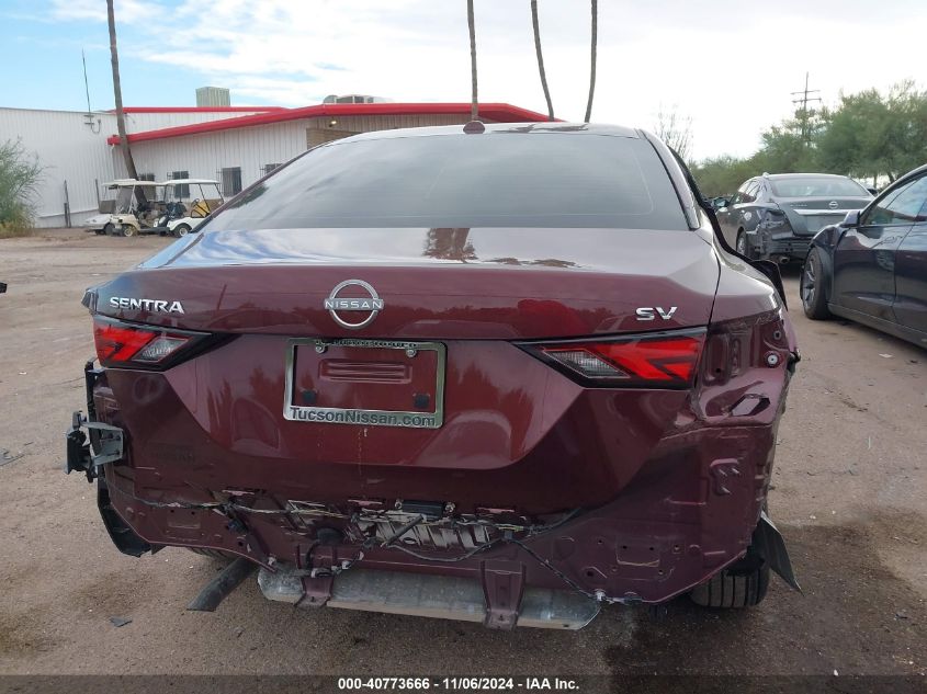 2024 Nissan Sentra Sv Xtronic Cvt VIN: 3N1AB8CV4RY387906 Lot: 40773666