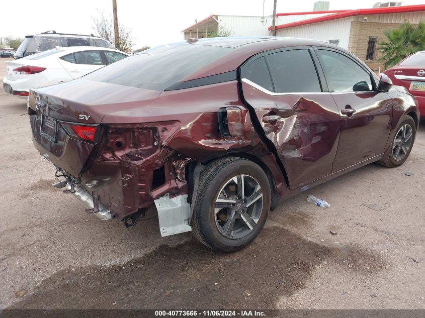 2024 Nissan Sentra Sv Xtronic Cvt VIN: 3N1AB8CV4RY387906 Lot: 40773666