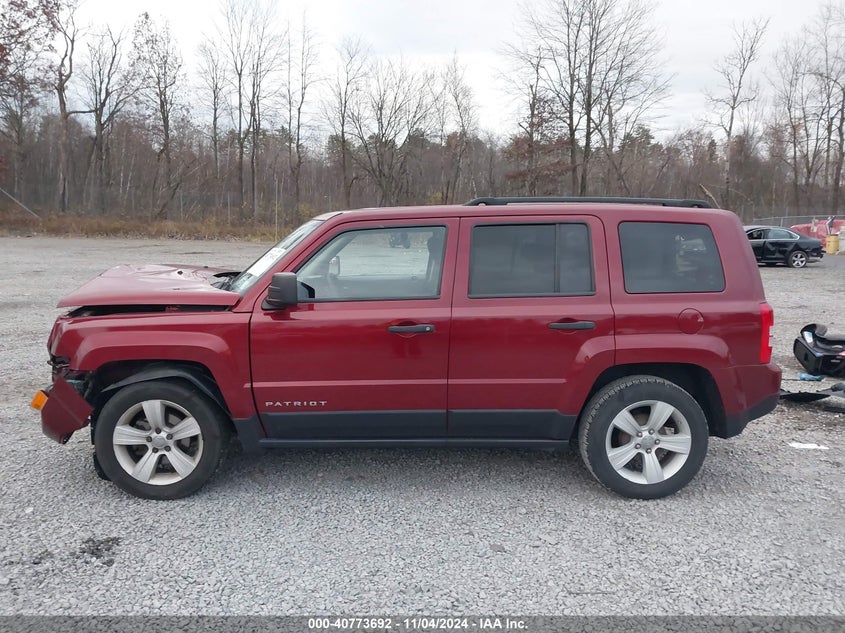 2016 JEEP PATRIOT SPORT - 1C4NJPBA2GD754666