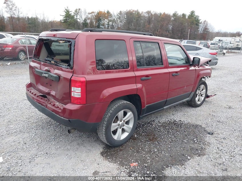 2016 JEEP PATRIOT SPORT - 1C4NJPBA2GD754666