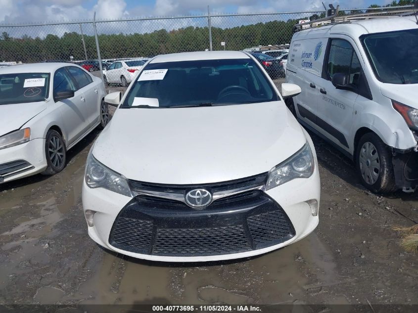 2015 Toyota Camry Se VIN: 4T1BF1FK6FU026475 Lot: 40773695