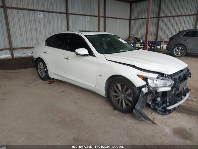 VIN JN1EV7AP2HM736103 2017 Infiniti Q50, 3.0T Premium no.1