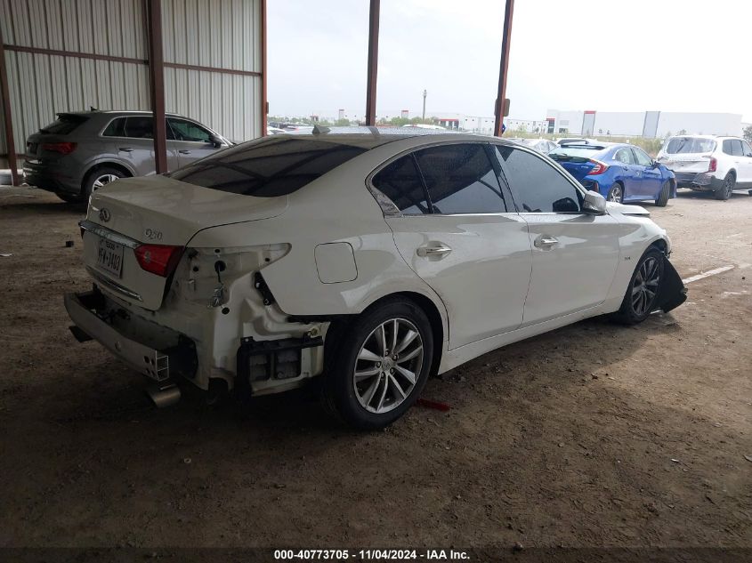 VIN JN1EV7AP2HM736103 2017 Infiniti Q50, 3.0T Premium no.4