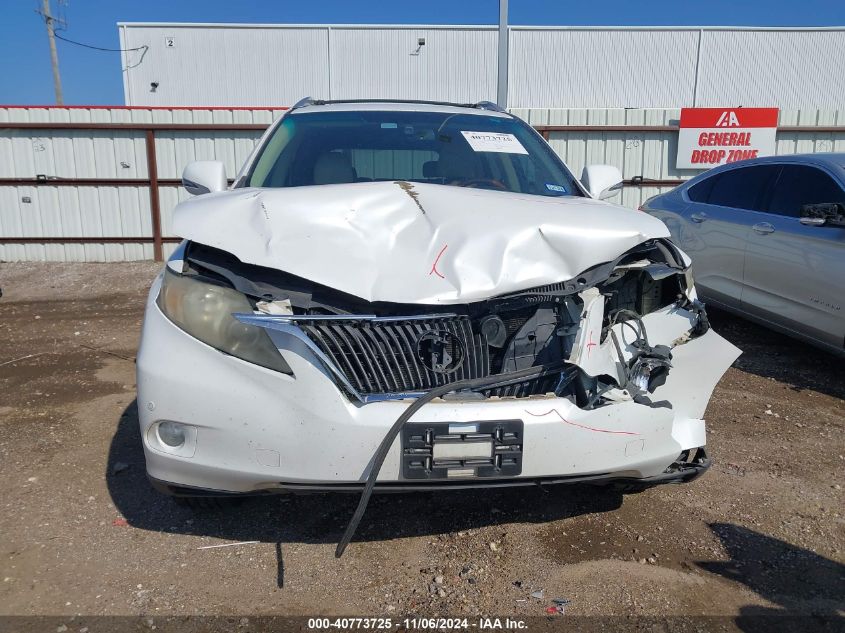 2010 Lexus Rx 350 VIN: JTJZK1BA9A2406438 Lot: 40773725