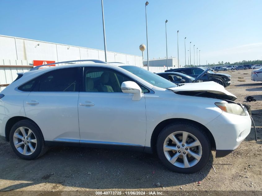 2010 Lexus Rx 350 VIN: JTJZK1BA9A2406438 Lot: 40773725