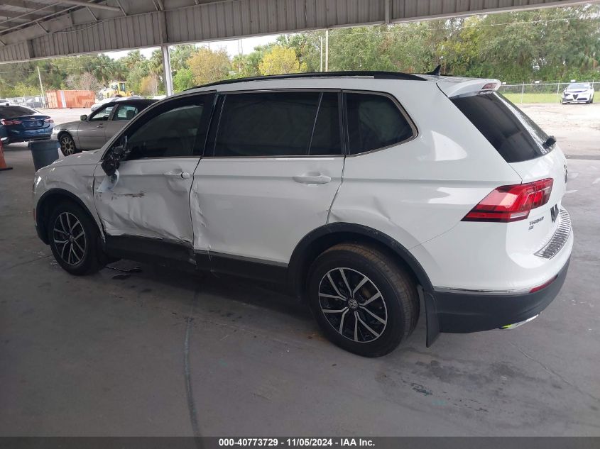 2021 Volkswagen Tiguan 2.0T Se/2.0T Se R-Line Black/2.0T Sel VIN: 3VV3B7AX4MM144151 Lot: 40773729