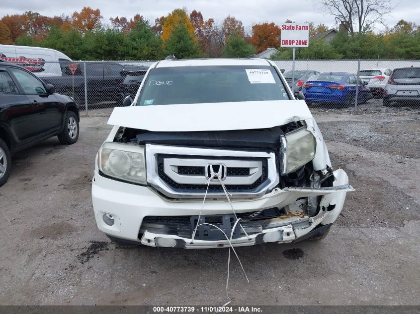 2010 Honda Pilot Ex-L VIN: 5FNYF4H50AB026674 Lot: 40773739