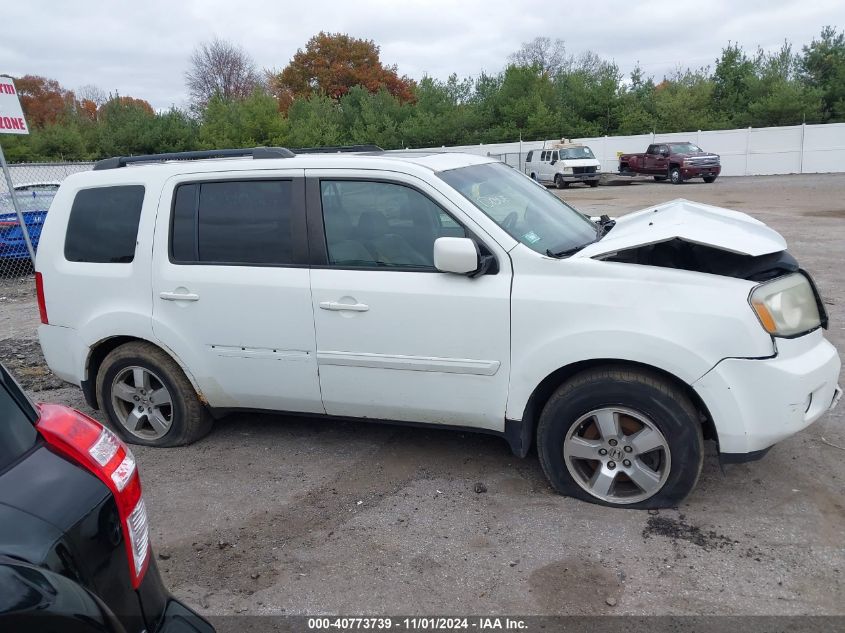 2010 Honda Pilot Ex-L VIN: 5FNYF4H50AB026674 Lot: 40773739