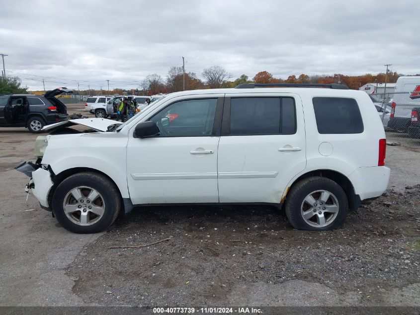 2010 Honda Pilot Ex-L VIN: 5FNYF4H50AB026674 Lot: 40773739