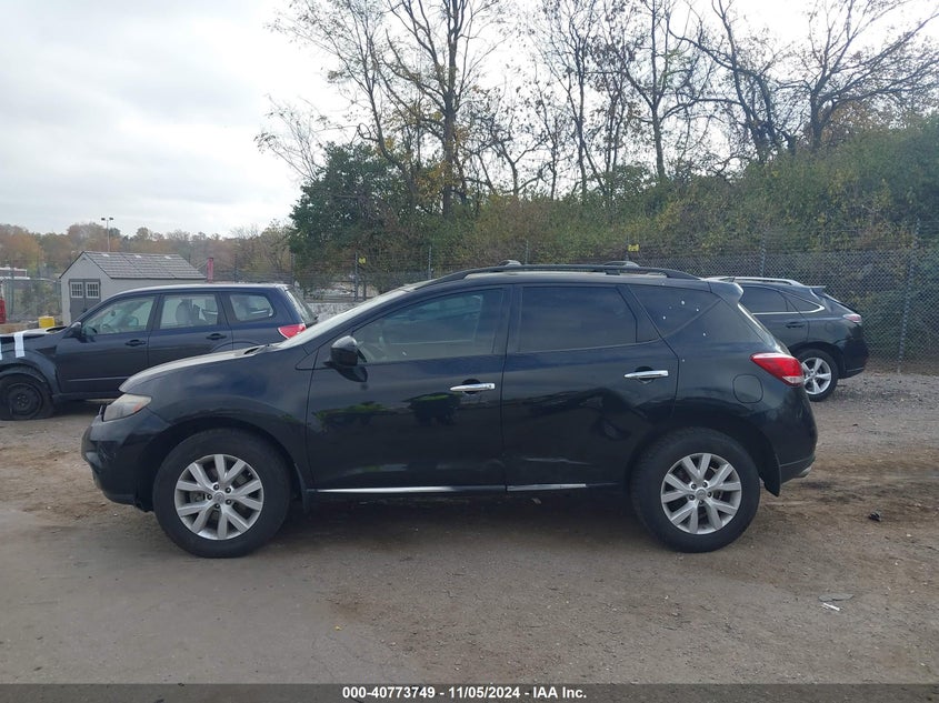 2014 Nissan Murano Le/S/Sl/Sv VIN: JN8AZ1MW5EW513638 Lot: 40773749