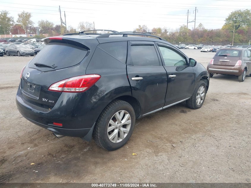 2014 Nissan Murano Le/S/Sl/Sv VIN: JN8AZ1MW5EW513638 Lot: 40773749