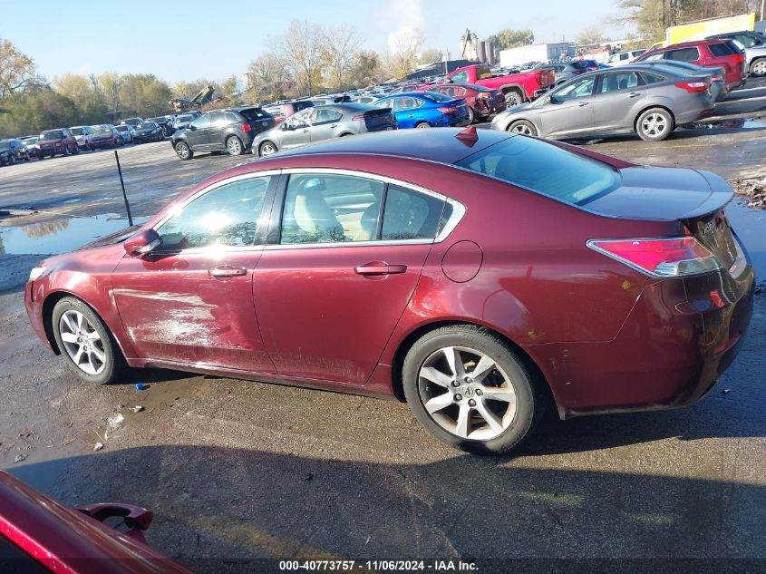 2012 Acura Tl 3.5 VIN: 19UUA8F53CA003376 Lot: 40773757