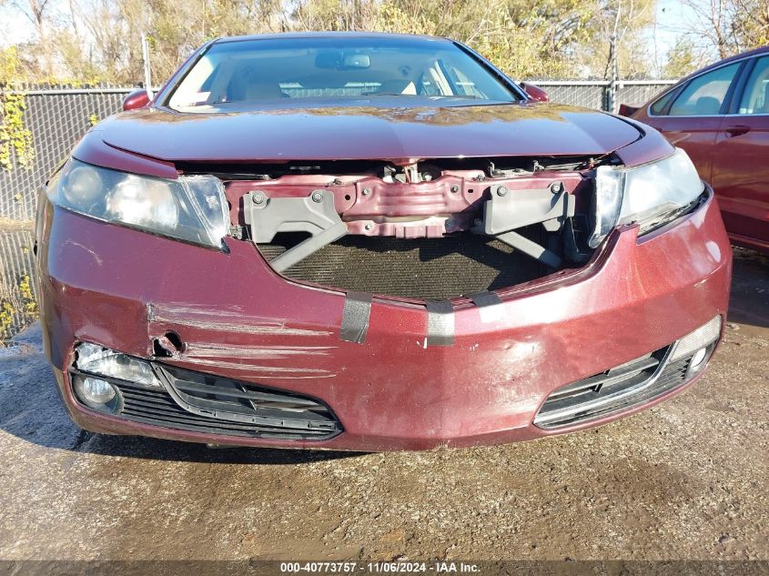 2012 Acura Tl 3.5 VIN: 19UUA8F53CA003376 Lot: 40773757