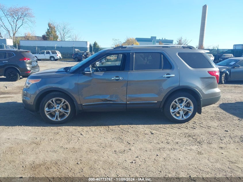 2014 FORD EXPLORER LIMITED - 1FM5K8F86EGA77879