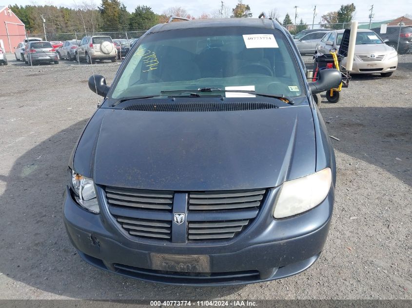 2007 Dodge Grand Caravan Se VIN: 1D4GP24E67B193199 Lot: 40773774