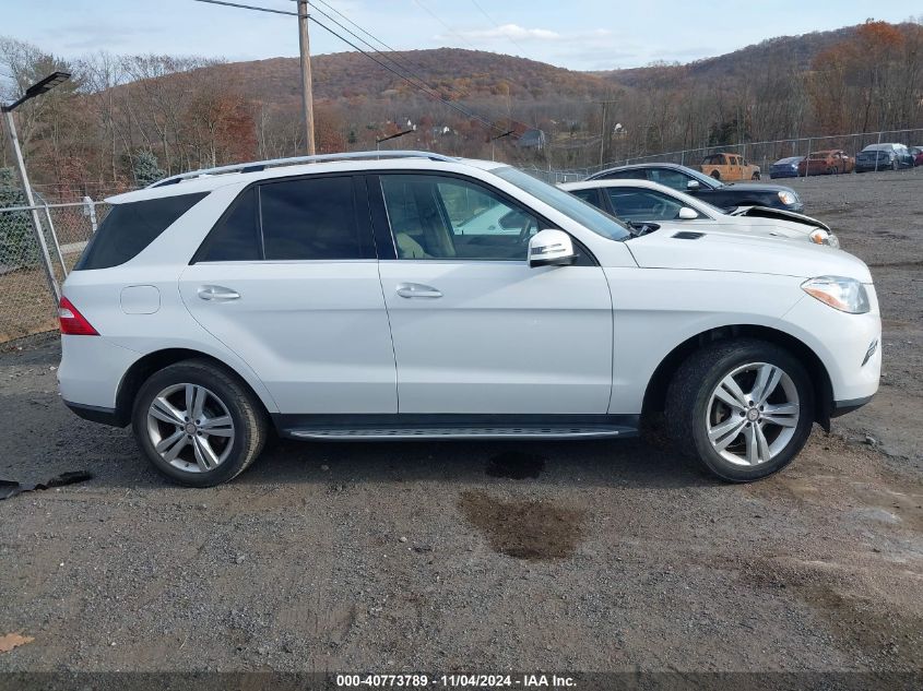 2014 Mercedes-Benz Ml 350 4Matic VIN: 4JGDA5HB6EA419887 Lot: 40773789