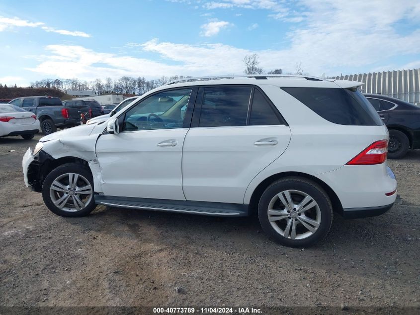 2014 Mercedes-Benz Ml 350 4Matic VIN: 4JGDA5HB6EA419887 Lot: 40773789