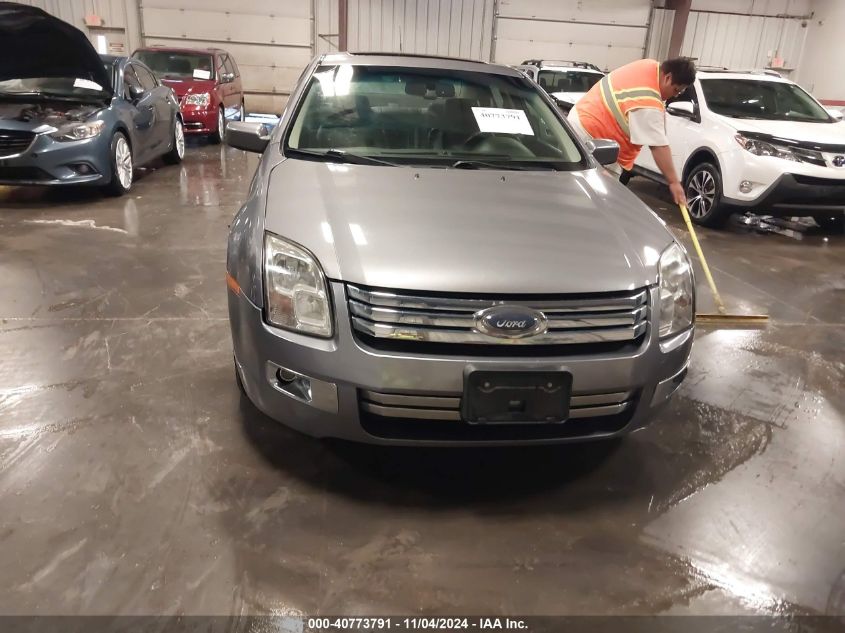 2007 Ford Fusion Sel VIN: 3FAHP08177R257491 Lot: 40773791