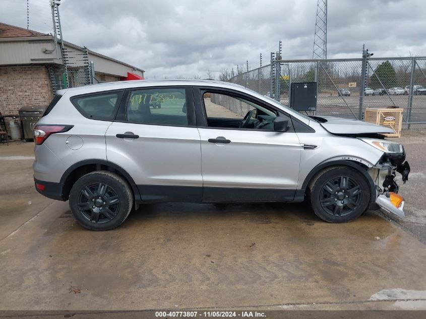 2017 Ford Escape S VIN: 1FMCU0F72HUA20191 Lot: 40773807