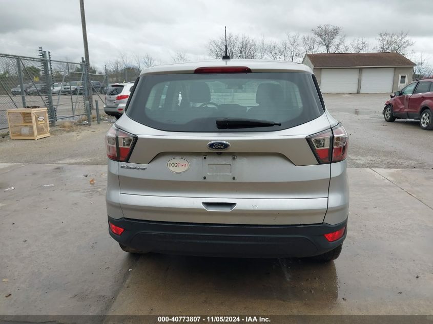 2017 Ford Escape S VIN: 1FMCU0F72HUA20191 Lot: 40773807